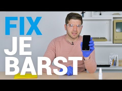 Barst in je scherm? Fix het met Fixjescherm spray!  (1 aprilgrap)