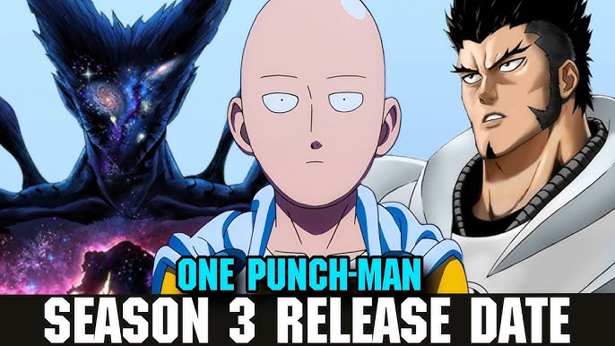 One Punch Man Season 3 Trailer Release Date Situation! 