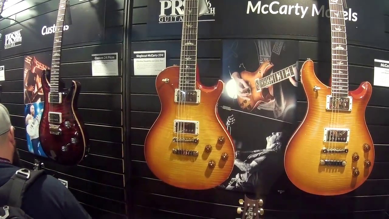 NAMM 2017 : Paul Reed Smith Guitars - вот что я люблю
