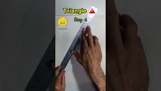 How to draw an triangle inscribed in a Circle