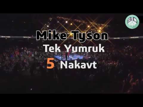 Mike Tyson En İyi 5 Nakavt!-Tek Yumruk 5 Nakavt