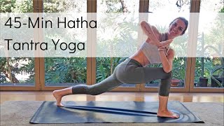 45-Min Traditional Hatha Tantra Yoga [With Long Holds]