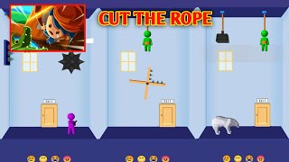 Break The Rope And Save Yourself | Mine Disconnect Game | Cut The Rope gameplay screenshot 1