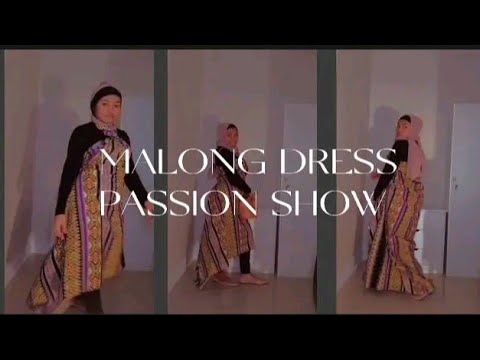 Female creative malong attire - YouTube