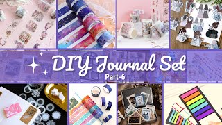 (Part-6) DIY JOURNAL SET /How to Make Journal Set at Home /DIY Journal kit / DIY Journal Stationary