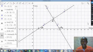 Angle between two lines Coordinate Geometry