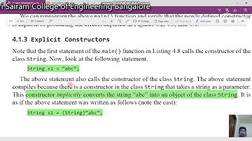 LectureVideo 18CS45 Module- 2 Constructors- 2- Reji Thomas