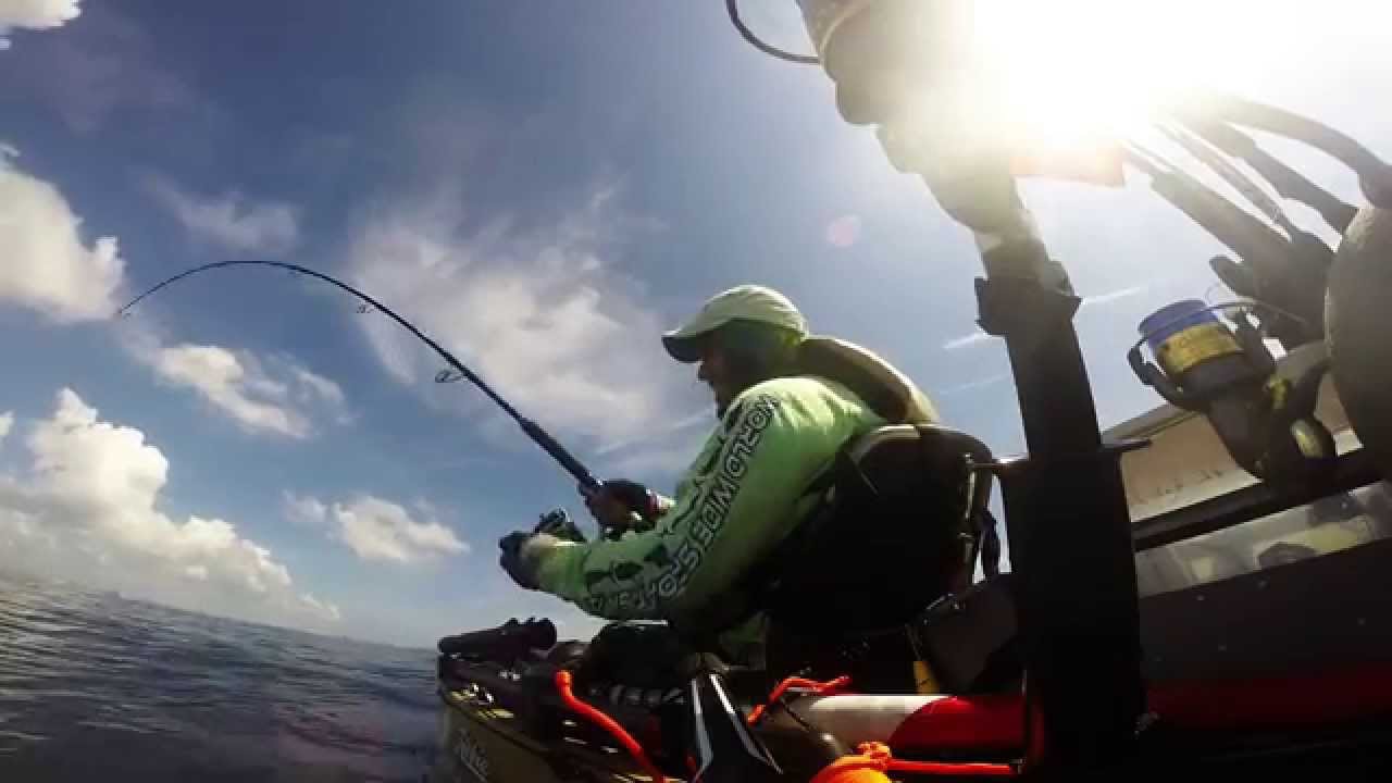 932015 Dania Beach Vertical Jigging Offshore Kayak Fishing YouTube