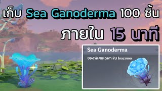 [Genshin impact] เก็บ Sea Ganoderma 100 ชิ้น ภายใน 15 นาที