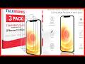 Protect Your iPhone with TALK WORKS Tempered Glass Screen Protectors