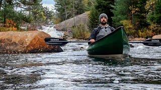 Canoe Camping Alone on the Oswegatchie River  Storms | Freezing° | Rookie Mistakes & Success