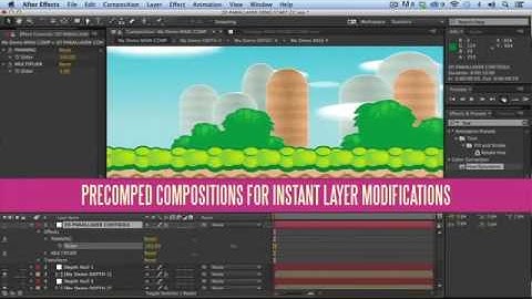 2D Parallaxer - After Effects Template