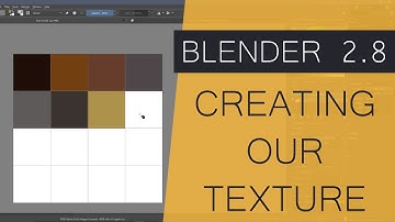 Blender 2.8 UV Mapping Overview & Krita Texture Creation - Blender for Game Development