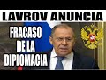 Ultimas noticias RUSIA, LAVROV ANUNCIA FRACASO DE LA DIPLOMACIA 10/02/2022