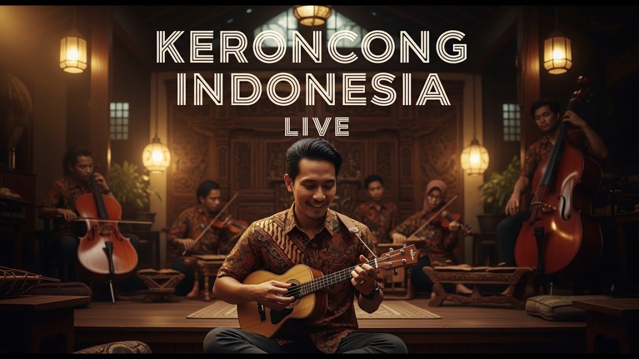 Live Indonesian Traditional Music – Keroncong Lounge Vibes All Day