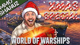 World of WarShips XMAS Event First Look! #mmoshanuz #worldofwarships #wows