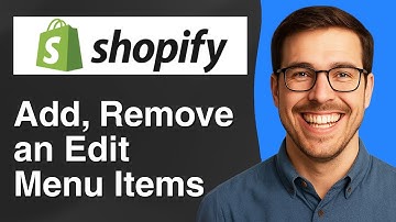 Hoe u items aan een menu toevoegt of verwijdert in Shopify [eenvoudige handleiding 2025]