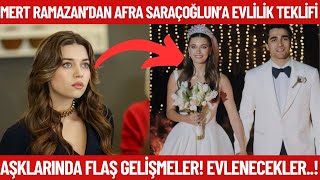 Afra Saraçoğlu Ve Mert Ramazan Demir Evleni̇yor Evlilik Teklifi Geldi Yeni Gelişmeler