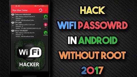 How to hack wifi with android phone and no root 2017 latest video