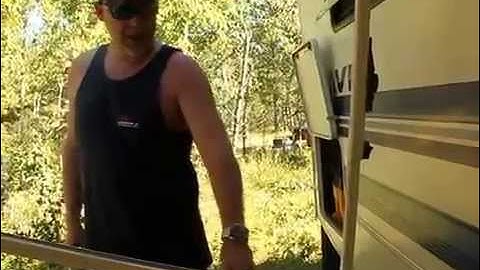 How to close a Carefree RV Awning