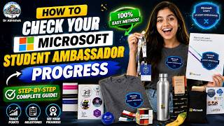 How to Check Your Microsoft Student Ambassador Progress #microsoft