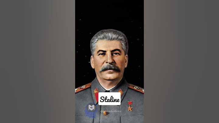 La froideur de Staline...