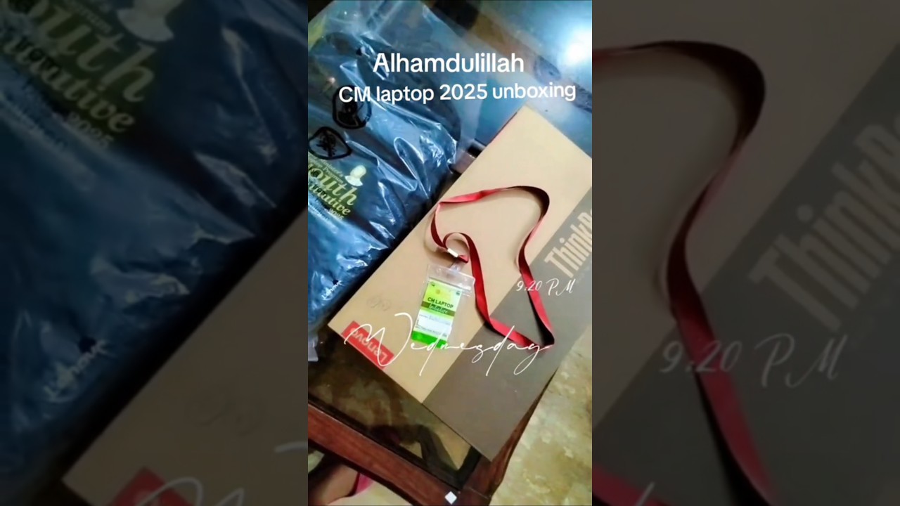 Cm Laptop 2025  unboxing