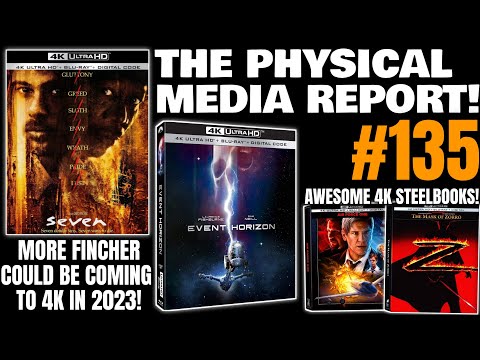 Will SEVEN Be COMING To 4K Soon! - The Physical MEDIA Report #190 