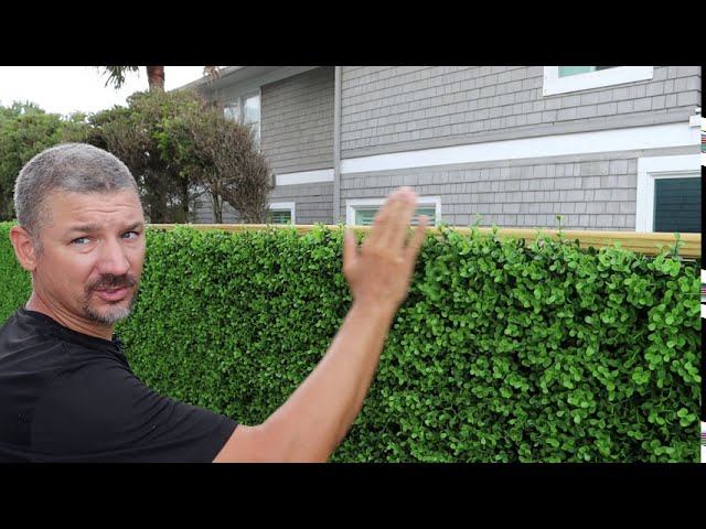 e-Joy Boxwood Hedge Artificial Greenery Turf Panel