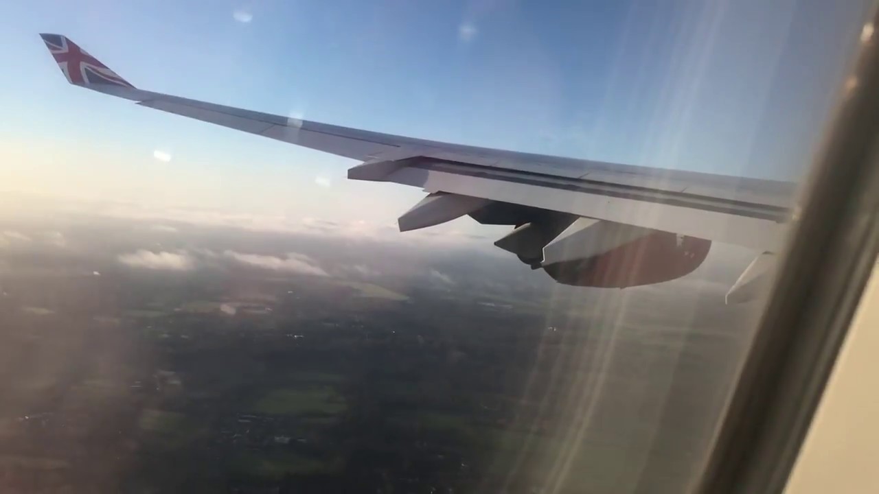 Virgin Atlantic Airbus A340-600 Take-Off from London Heathrow