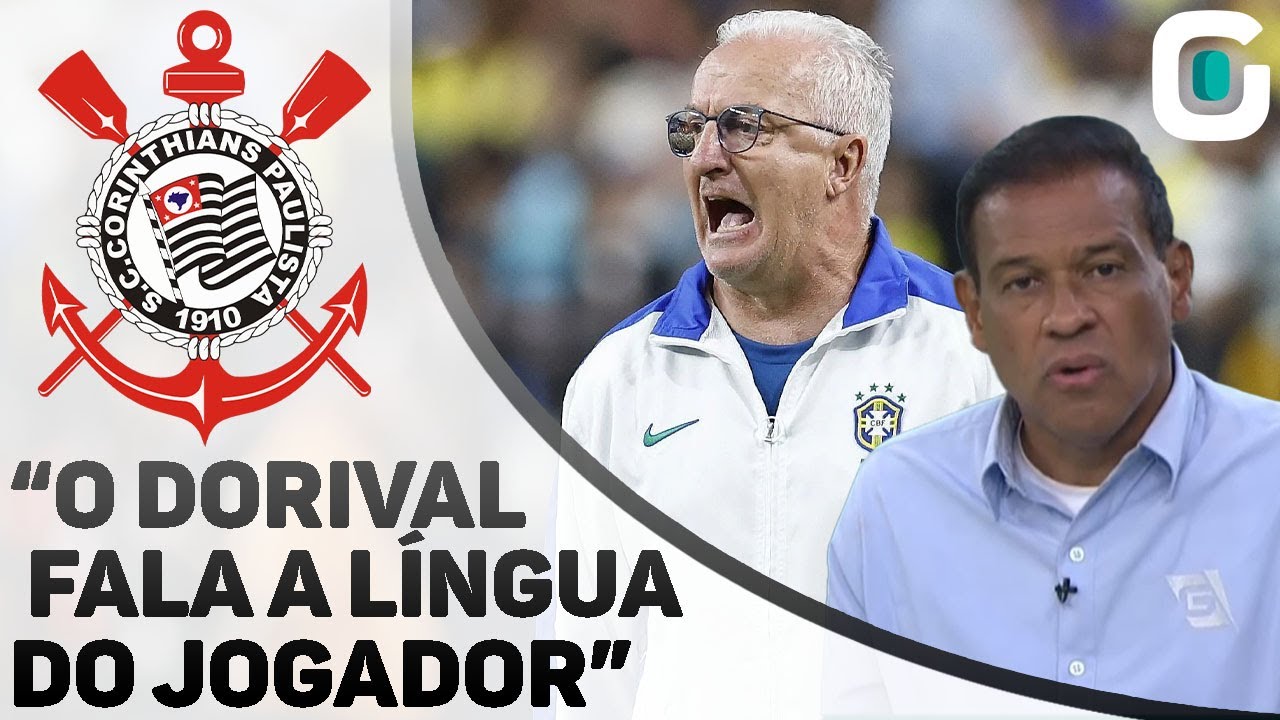 "O Corinthians na mão do Dorival Jr. vai fazer GRANDES CONQUISTAS e ...