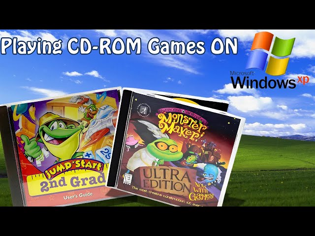 Windows XP - CD-ROM Games - YouTube