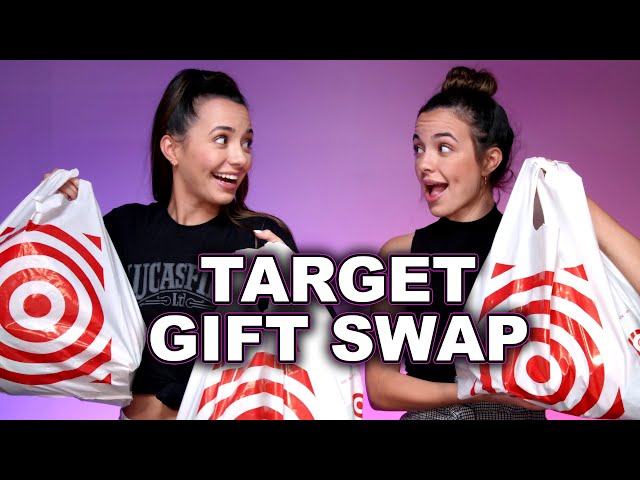 Target Gift Swap Challenge - Merrell Twins class=