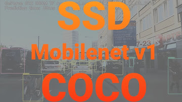 SSD Mobilenet v1 COCO - Object detection in TensorFlow