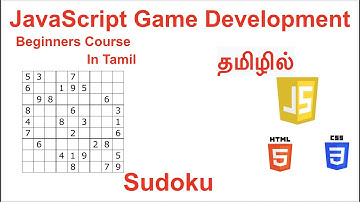 Javascript Games | Sudoku | Fullstack Development in Tamil | Learn Javascript in Tamil