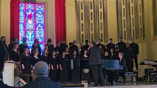 2025 AU Chorale Spring Tour : Leonardo Dreams Of His Flying Machine (Eric Whitacre)