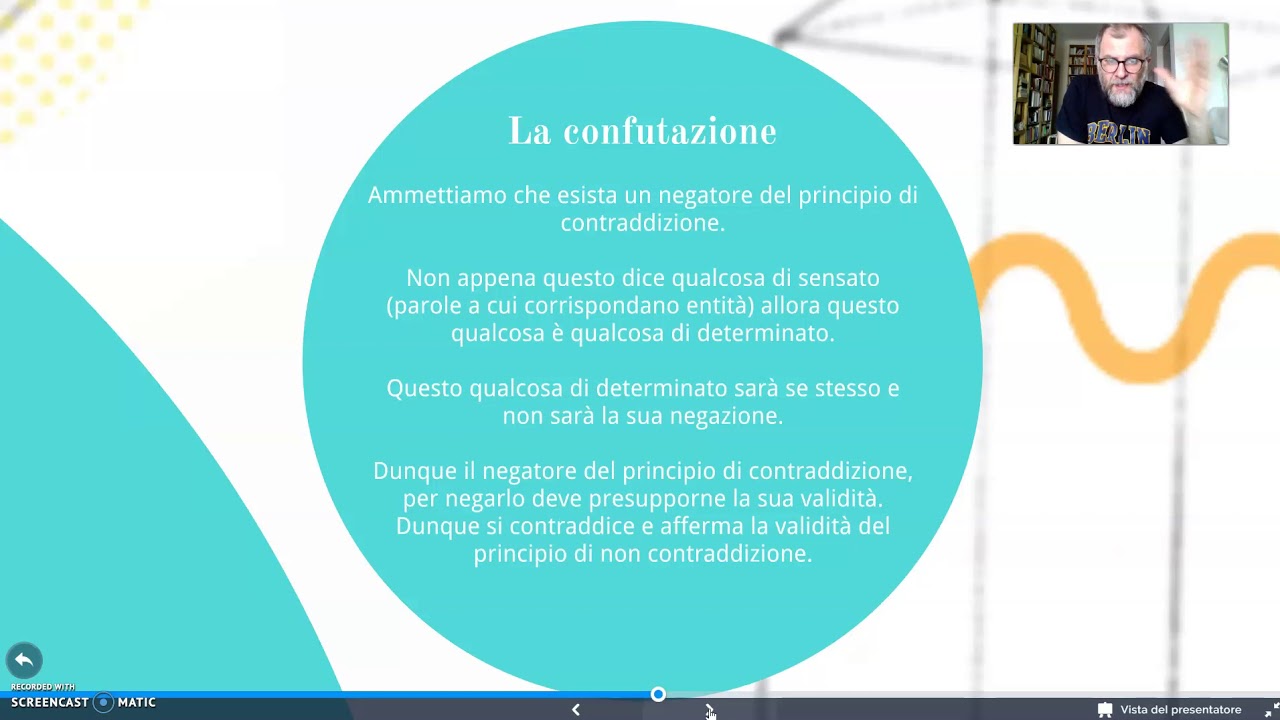 Aristotele Lezione 9 Validità del principio di non contraddizione YouTube