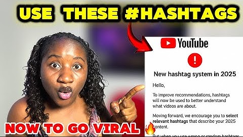 Use These Hashtags to Go Viral on YouTube in 2025 🚀 (Secret System Revealed!)