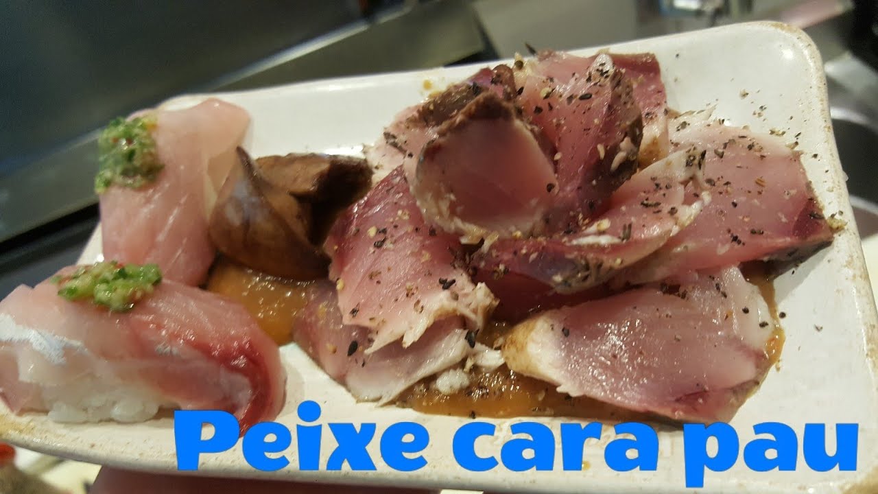 Carapau peixe top para culinária japonesa