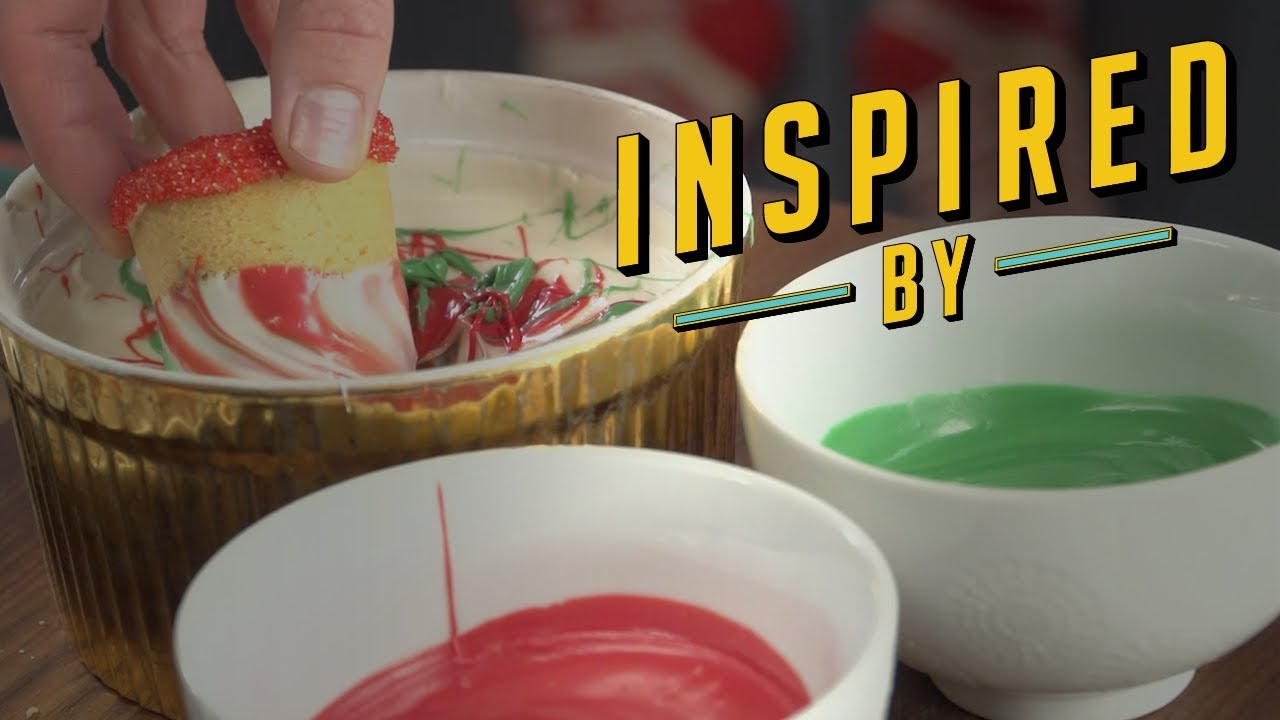 Marble-Dipped Sugar Cookie Shots | Food Network