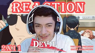 WHATS HIS PLAN | The Devil Is A Part-Timer 2x11 REACTION The Devil Preaches Human Interaction