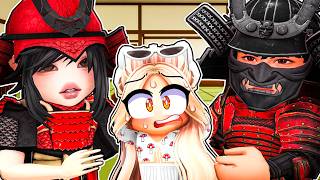 Adopted by a SAMURAI FAMILY in Brookhaven RP!