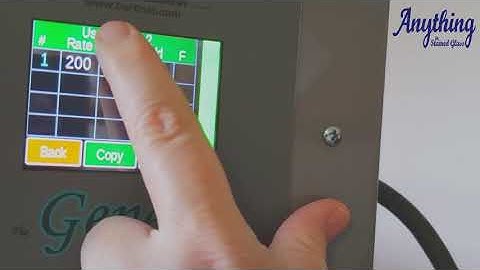 Olympic Kilns: Genesis Touch Screen Controller