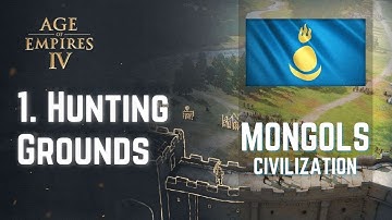 Hunting Grounds | Mongols Civilization | Age of Empires 4 #AgeOfEmpires4 #AOE4 #Masteries