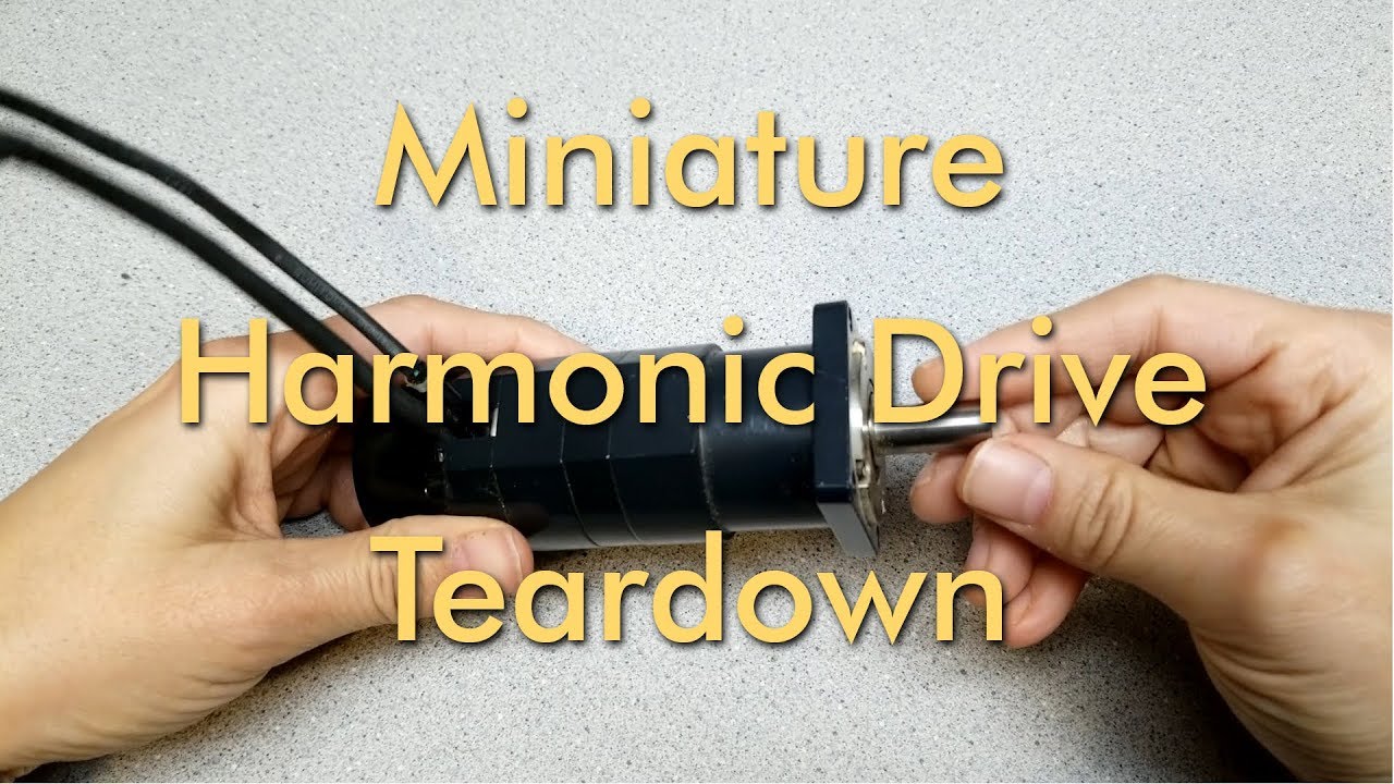 Mini Harmonic Drive Teardown YouTube