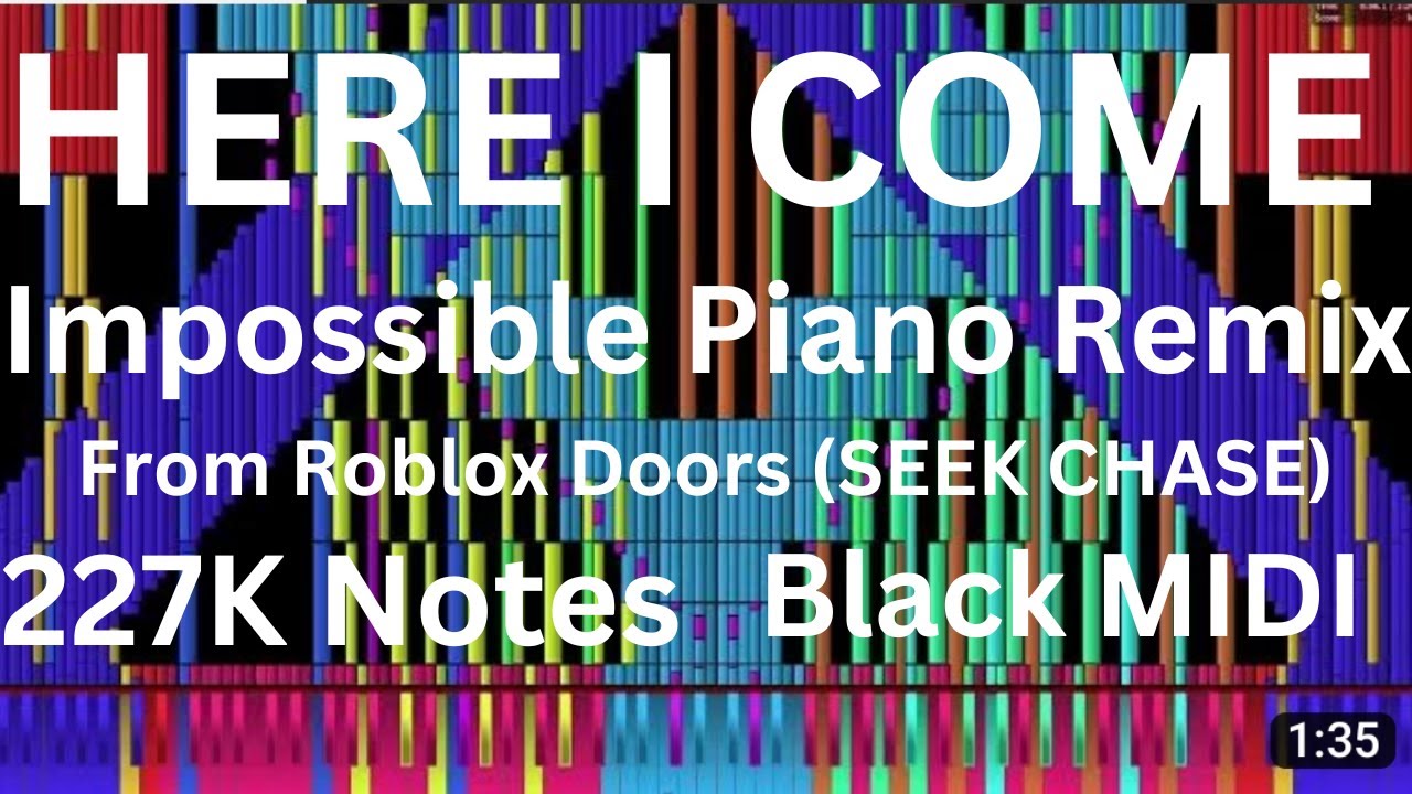 HERE I COME – ROBLOX DOORS doors - here i come seek Sheet music