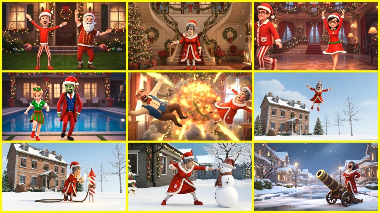 Scary Teacher 3D - christmas New Update All Endings