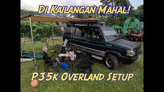 31yo Tamaraw FX | DIY Overland setup | LaParisukat | Cheapest Overland Setup #JettLauRider