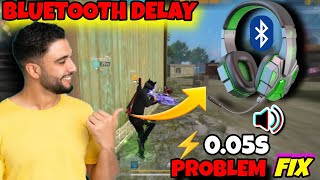 Bluetooth Earphone Game Lag Fix | 0.05s Low Latency Setting (100% Working) #freefire 