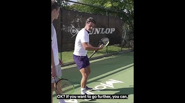 One-Handed Backhand Tip | with Pavlos Tsitsipas